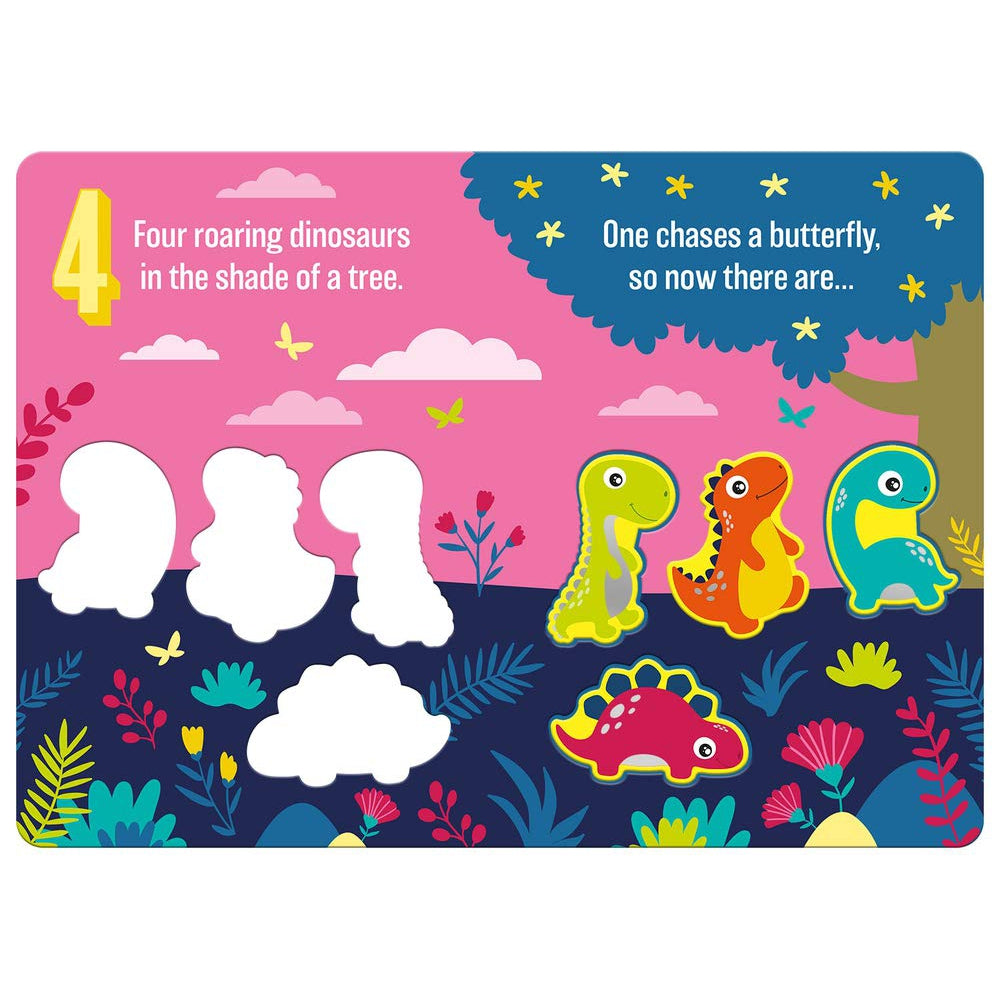 Imagine That Publishing: Five Roaring Dinosaurs (Board Book)-Imagine That Publishing-Little Giant Kidz