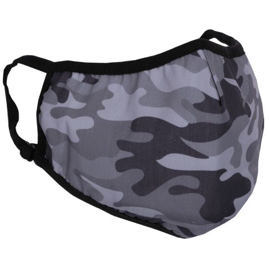 Iscream Face Mask for Children - Black Camo-Iscream-Little Giant Kidz