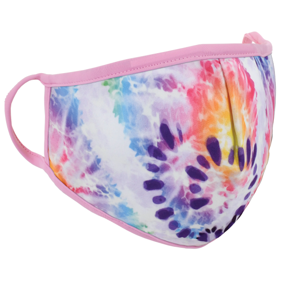 Iscream Face Mask for Children - Heart Tie Dye-Iscream-Little Giant Kidz