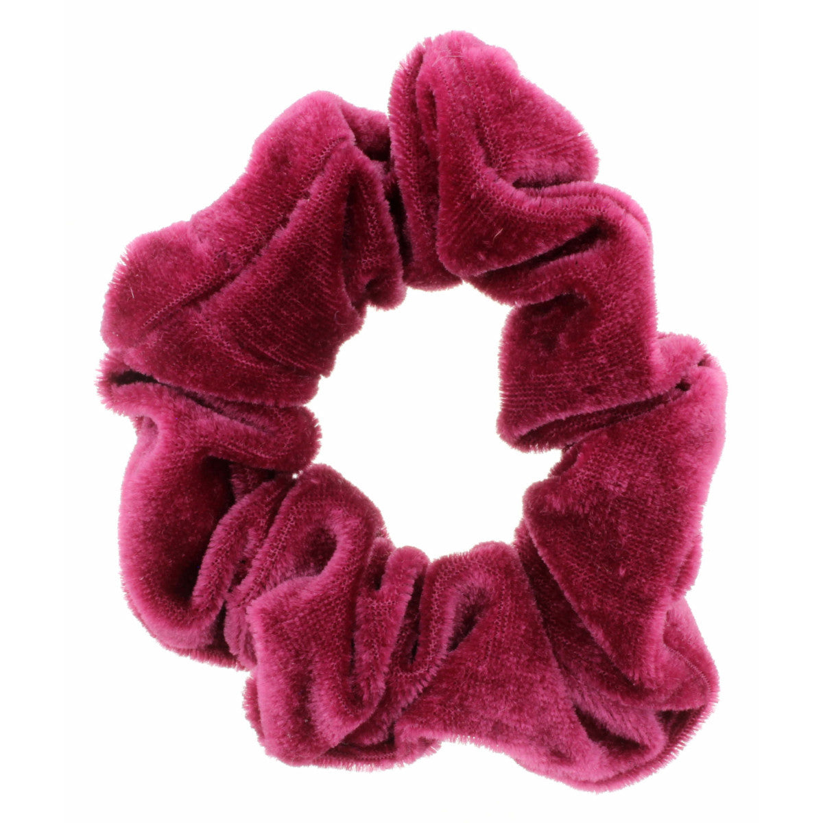 Jane Marie Kids Scrunchie - Deep Pink Velvet-JANE MARIE-Little Giant Kidz