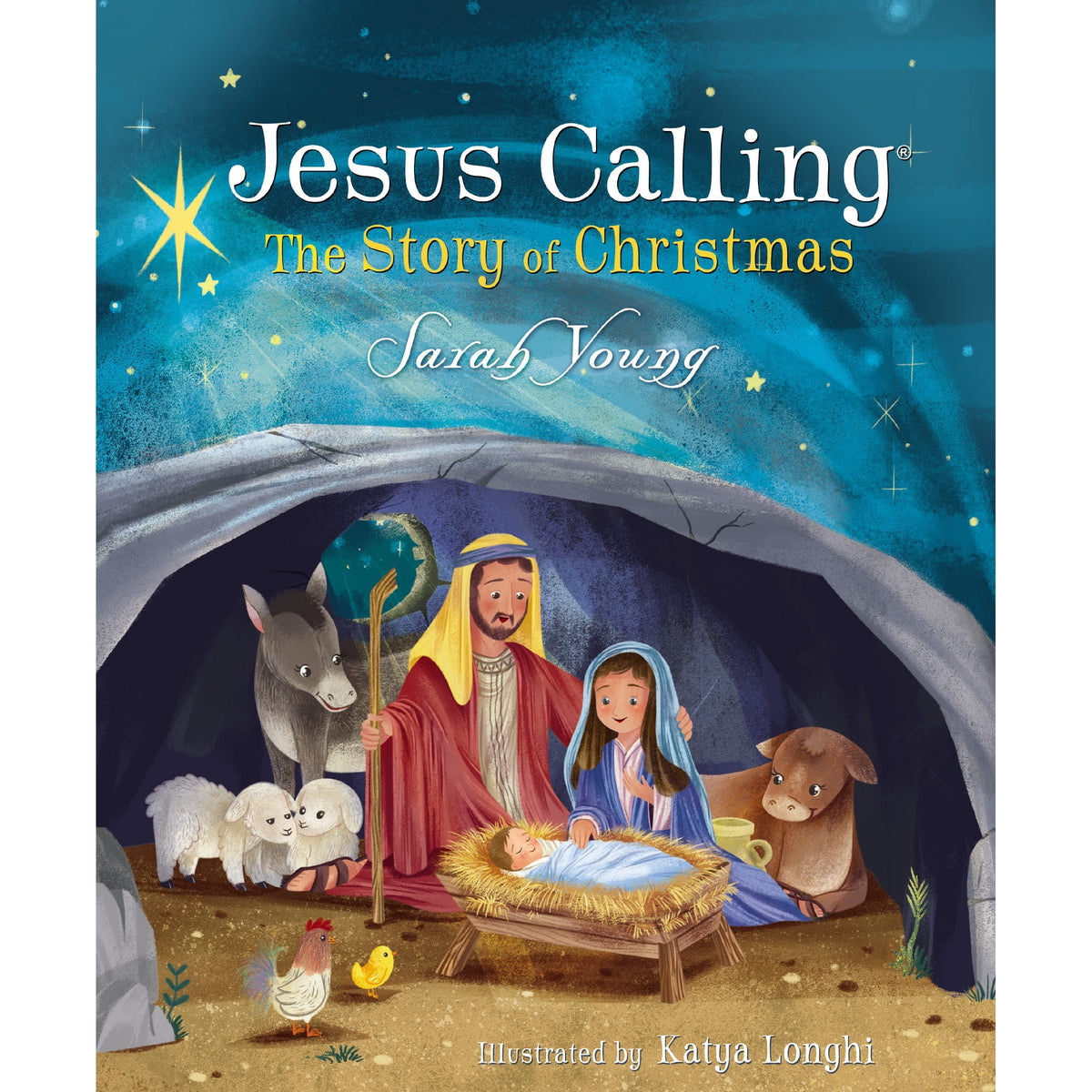 Jesus Calling: The Story of Christmas by Sarah Young- Board Book-HARPER COLLINS PUBLISHERS-Little Giant Kidz