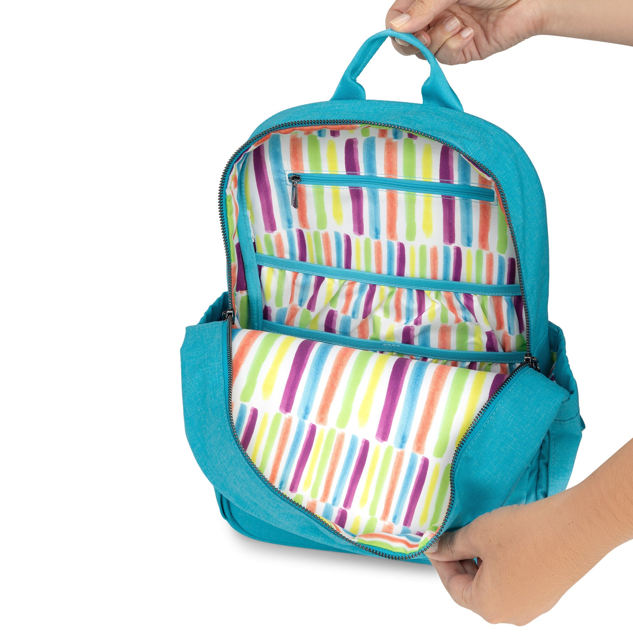 JuJuBe Fluorescents Collection Electric Blue Midi Backpack-JU-JU-BE-Little Giant Kidz