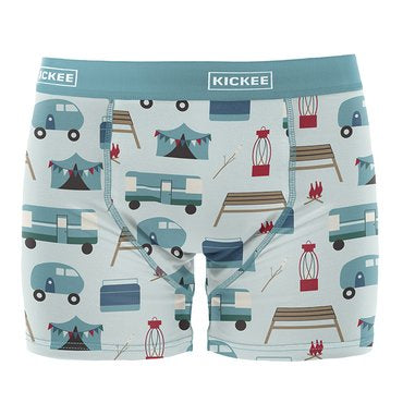 Kickee Pants Print Men's Boxer Brief - Fresh Air Camping-Kickee Pants-Little Giant Kidz