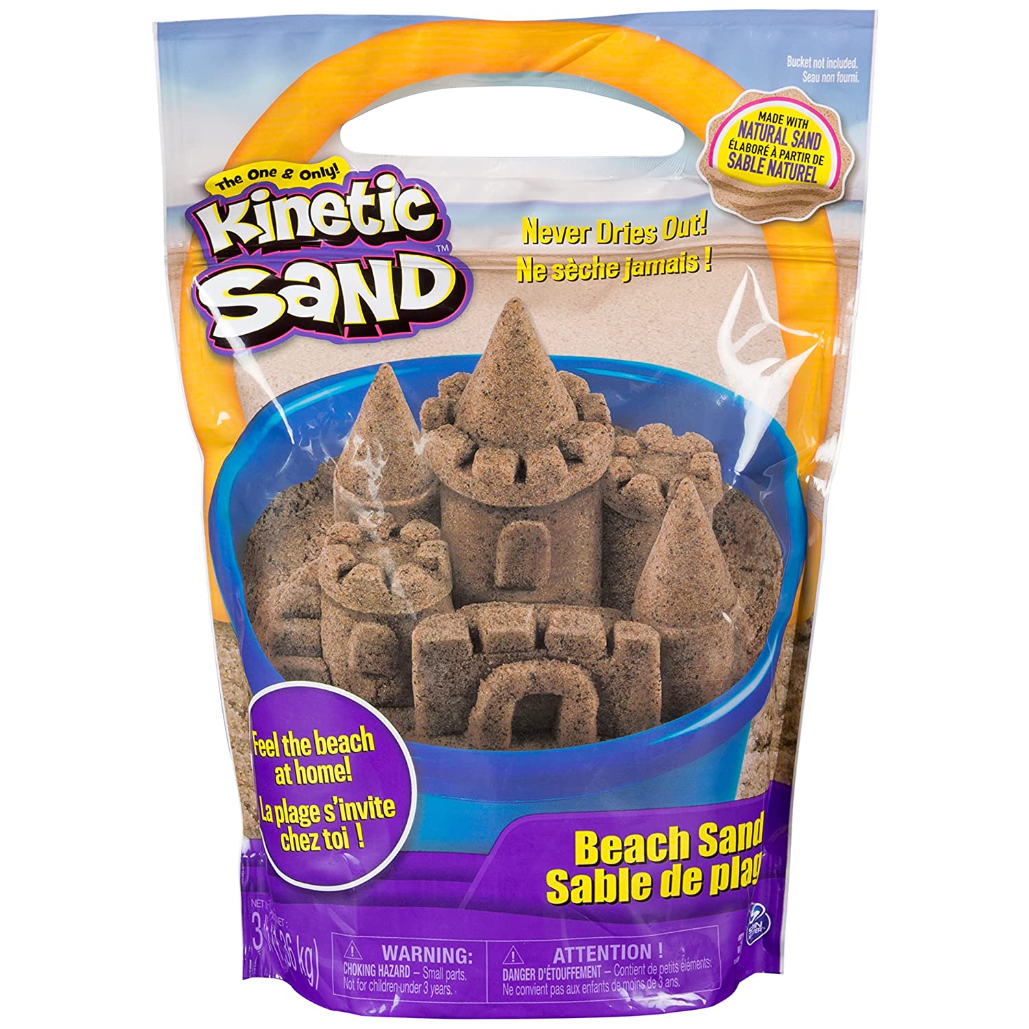 Kinetic Sand Beach Sand - 3 Pound Bag-Spin Master Ltd-Little Giant Kidz