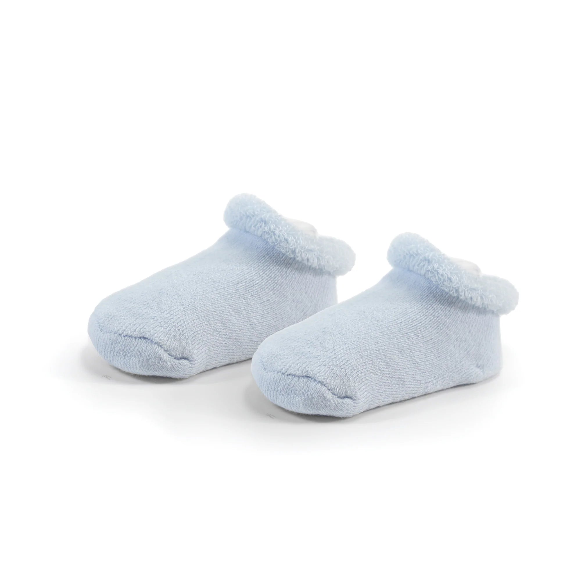 Kushies Infant Socks 2-Pack - Ice Solid/Stars-KUSHIES-Little Giant Kidz