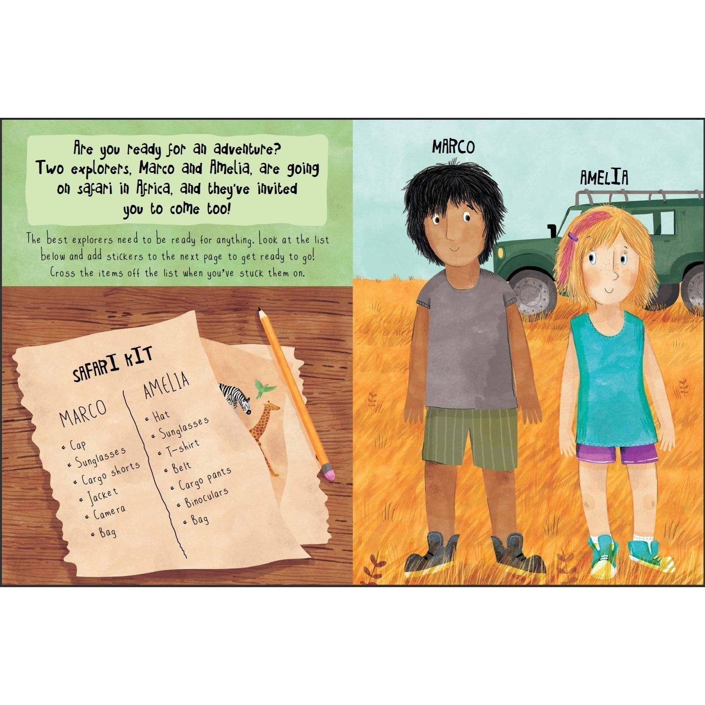 Lonely Planet Kids: Let's Explore...Safari (Paperback Book)-HACHETTE BOOK GROUP USA-Little Giant Kidz