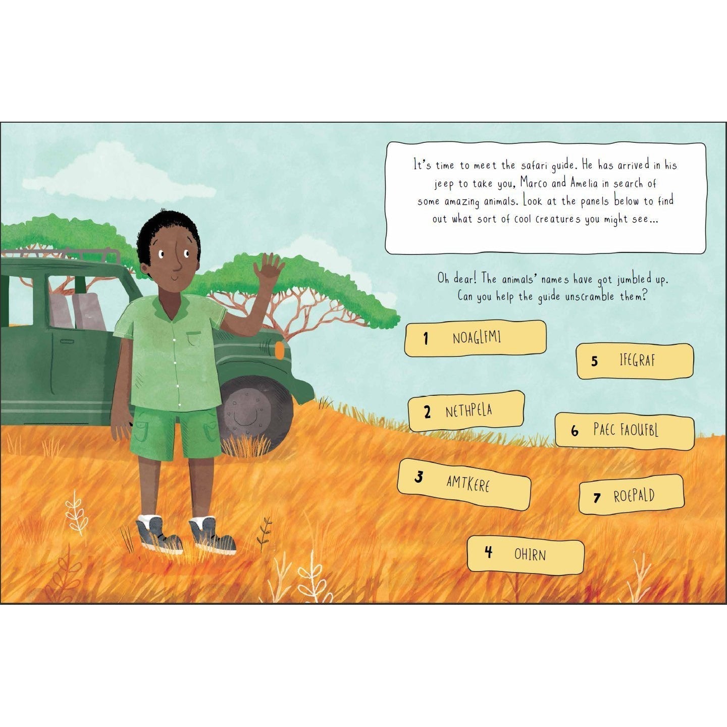 Lonely Planet Kids: Let's Explore...Safari (Paperback Book)-HACHETTE BOOK GROUP USA-Little Giant Kidz