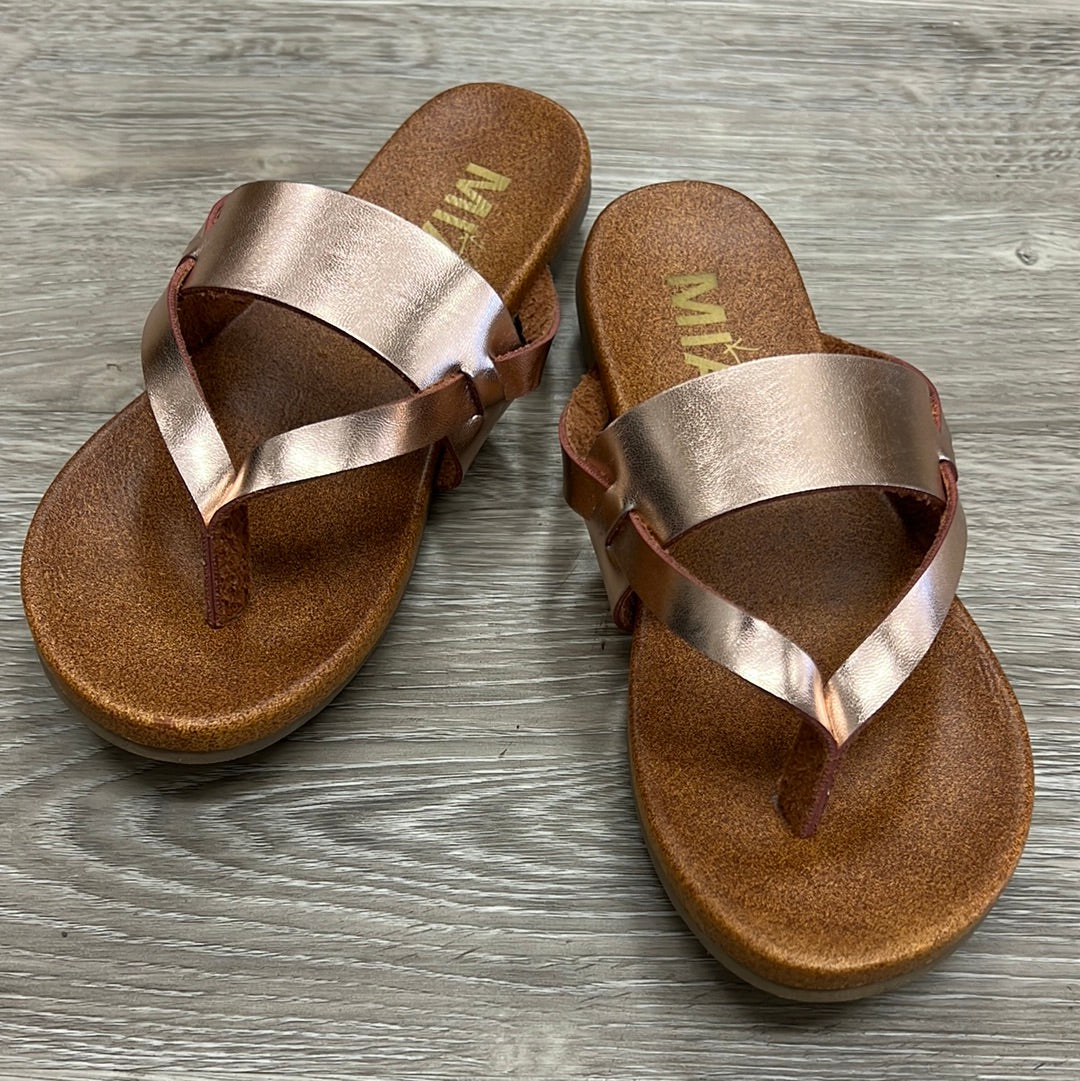 MIA Shoes Kid's Violette Sandal - Rose Gold-MIA SHOES-Little Giant Kidz