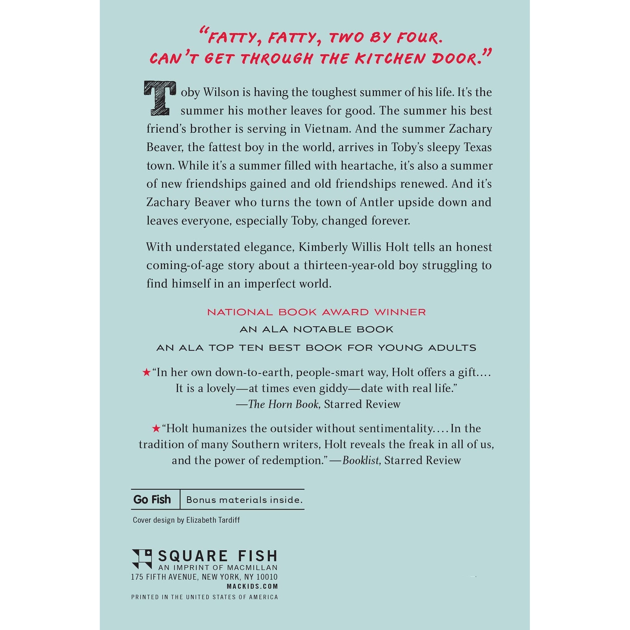 Macmillan Publishers: When Zachary Beaver Came to Town(Paperback Book)-MACMILLAN PUBLISHERS-Little Giant Kidz