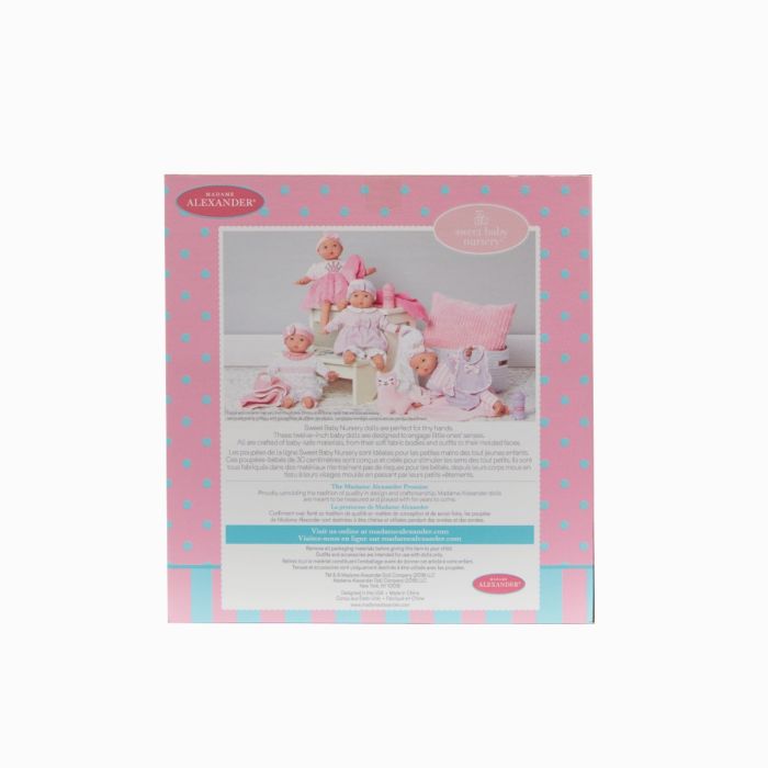 Madame Alexander Sweet Baby Nursery Blossoms & Bows - 12"-MADAME ALEXANDER-Little Giant Kidz