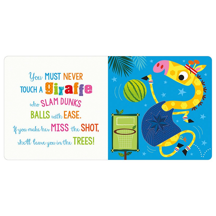 Make Believe Ideas: Never Touch a Panda (Board Book)-Make Believe Ideas-Little Giant Kidz