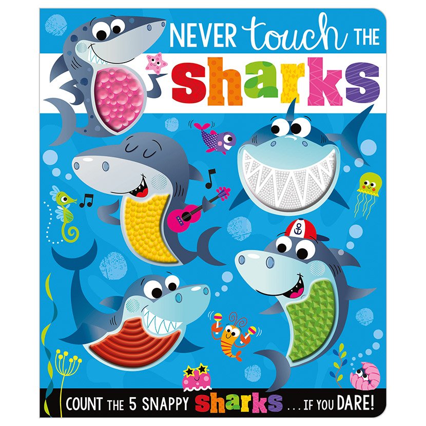 Make Believe Ideas: Never Touch the Sharks (Board Book)-Make Believe Ideas-Little Giant Kidz
