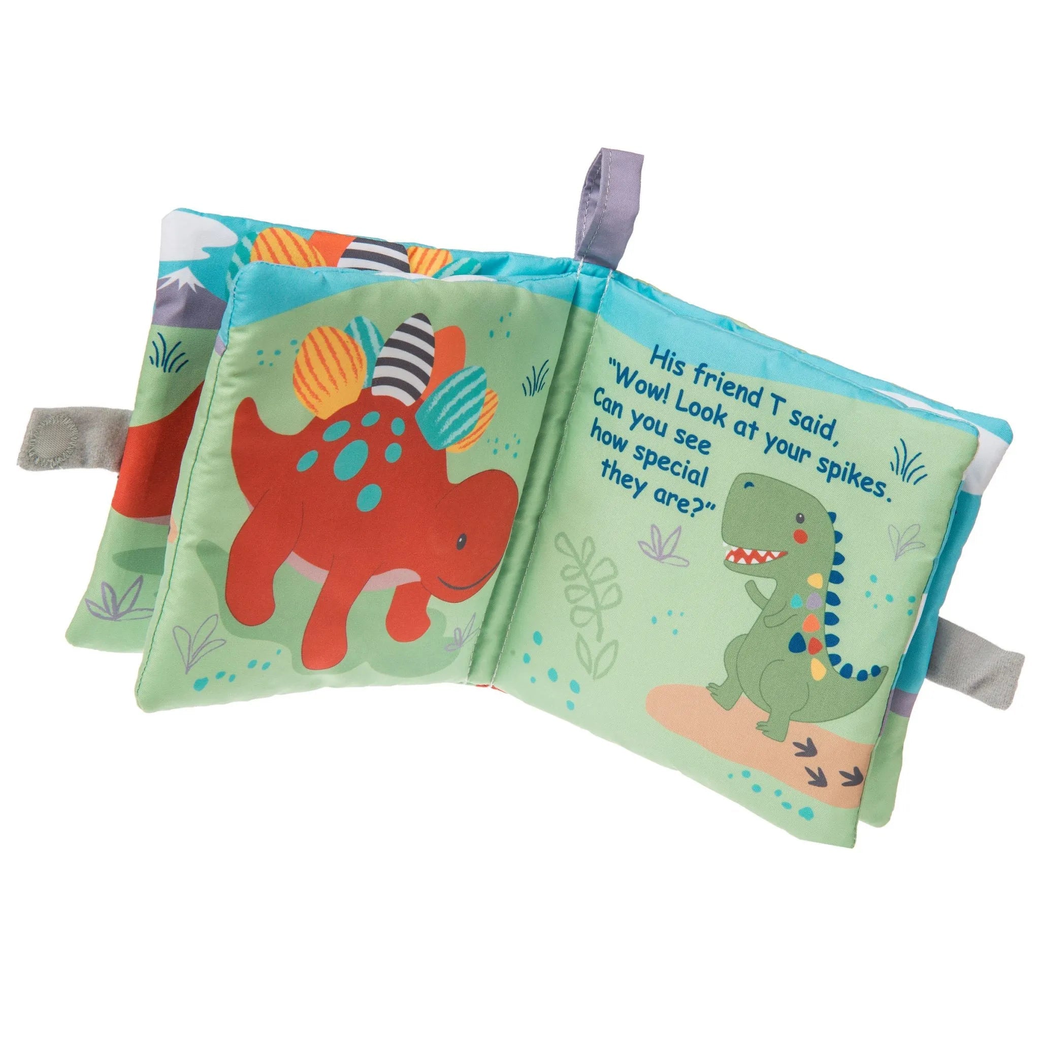 Mary Meyer Pebblesaurus Soft Book – 6×6″-MARY MEYER-Little Giant Kidz