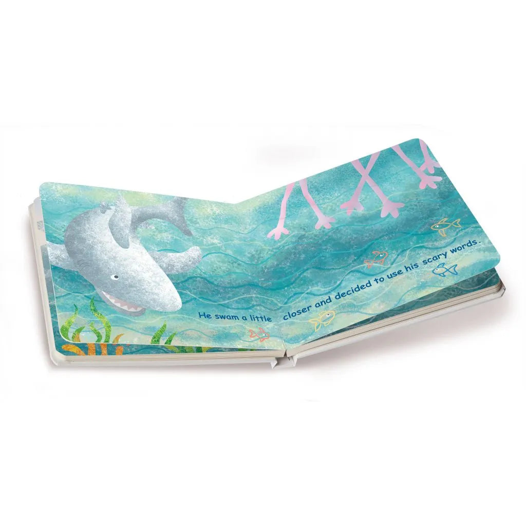 Mary Meyer Sharkie & the Fearless Fish Large Board Book – 8×8″-MARY MEYER-Little Giant Kidz