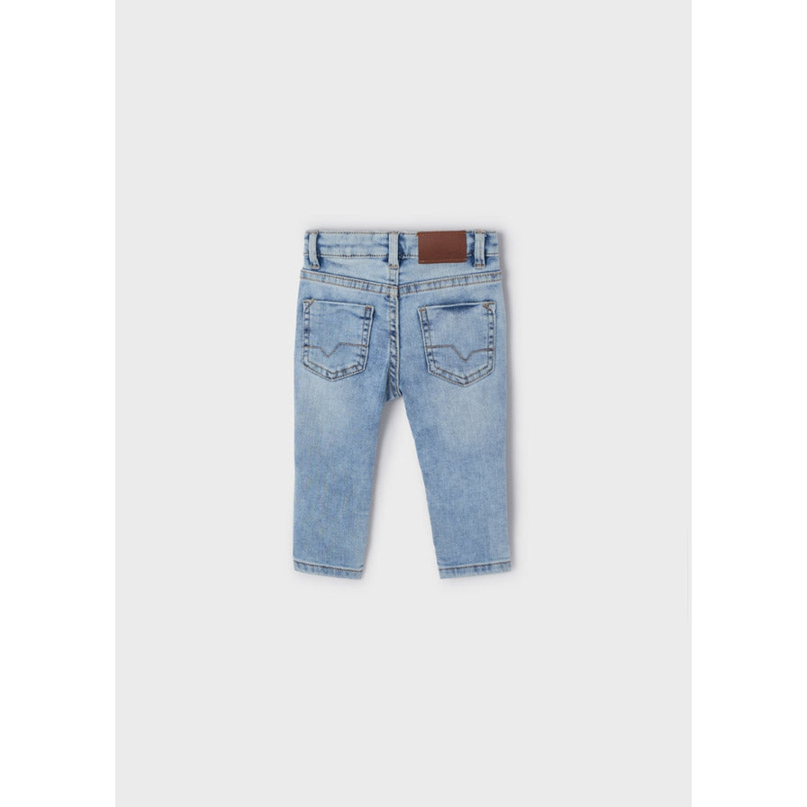 Mayoral Baby Boy Slim Jeans - Light Denim-MAYORAL-Little Giant Kidz