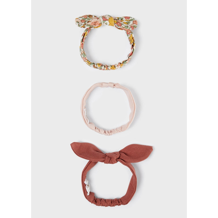 Mayoral Headband Set - Brick Red-MAYORAL-Little Giant Kidz