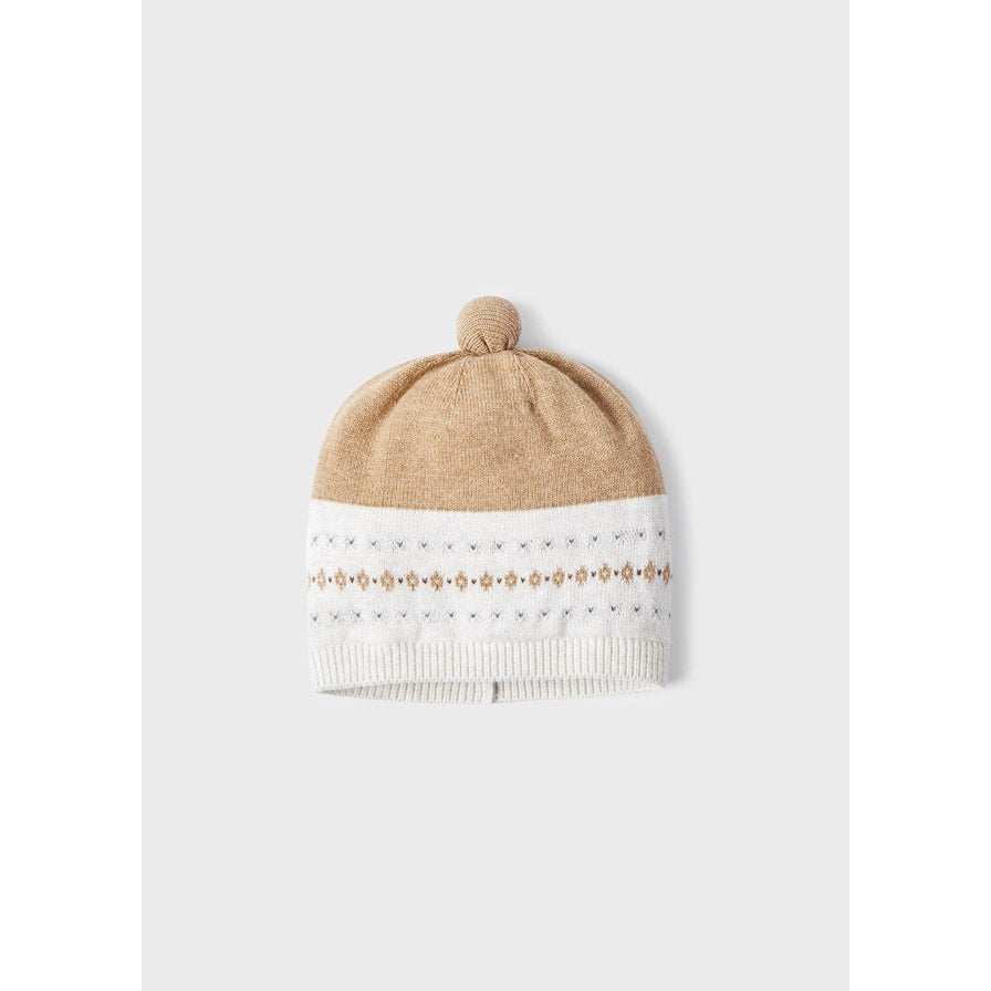 Mayoral Knit Hat - Caramel-MAYORAL-Little Giant Kidz