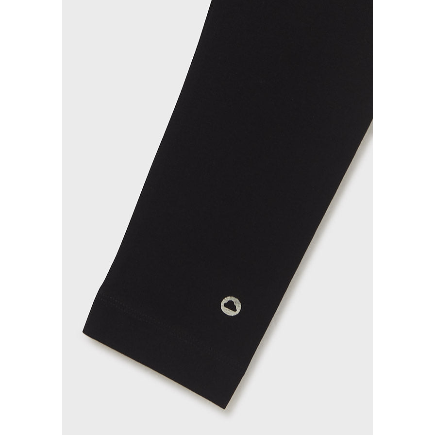 Mayoral Long Basic Leggings - Black-MAYORAL-Little Giant Kidz