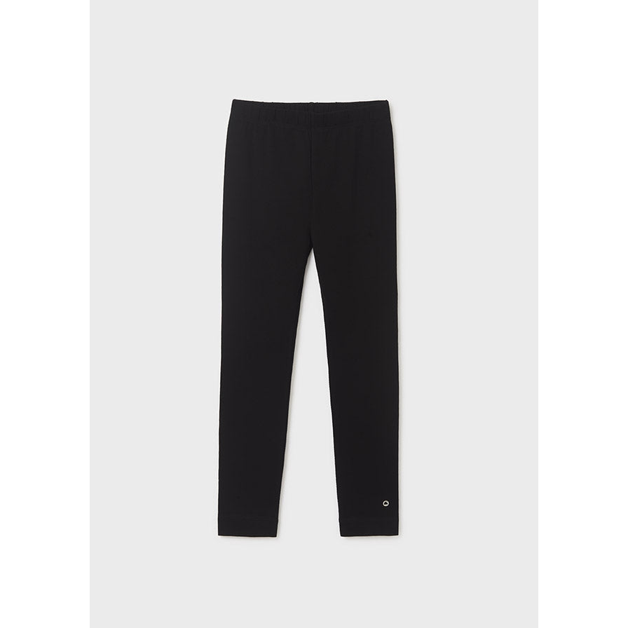 Mayoral Long Basic Leggings - Black-MAYORAL-Little Giant Kidz