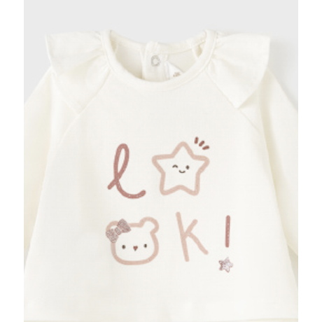 Mayoral Long Sleeve Shirt Baby Girl - Look!-MAYORAL-Little Giant Kidz