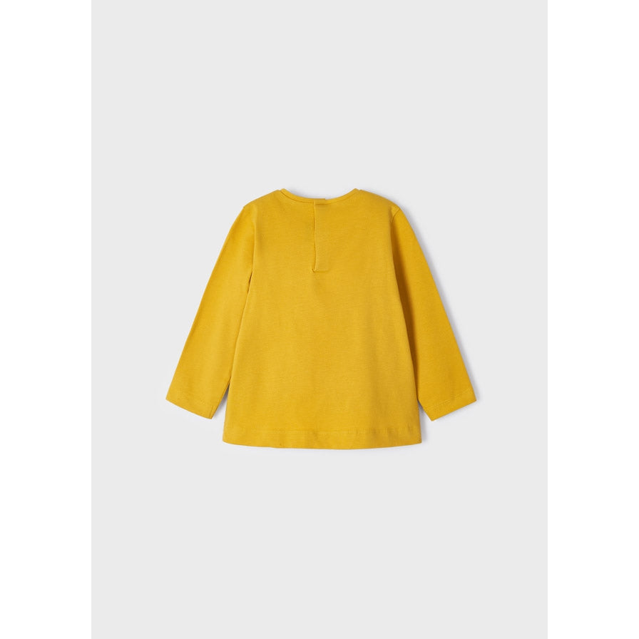 Mayoral Long Sleeve The Funny Flowers Club Shirt - Honey-MAYORAL-Little Giant Kidz