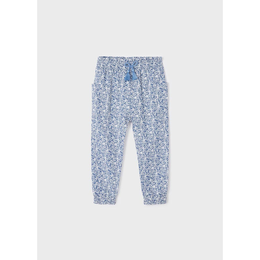 Mayoral Porcelain Printed Cotton Pants-MAYORAL-Little Giant Kidz
