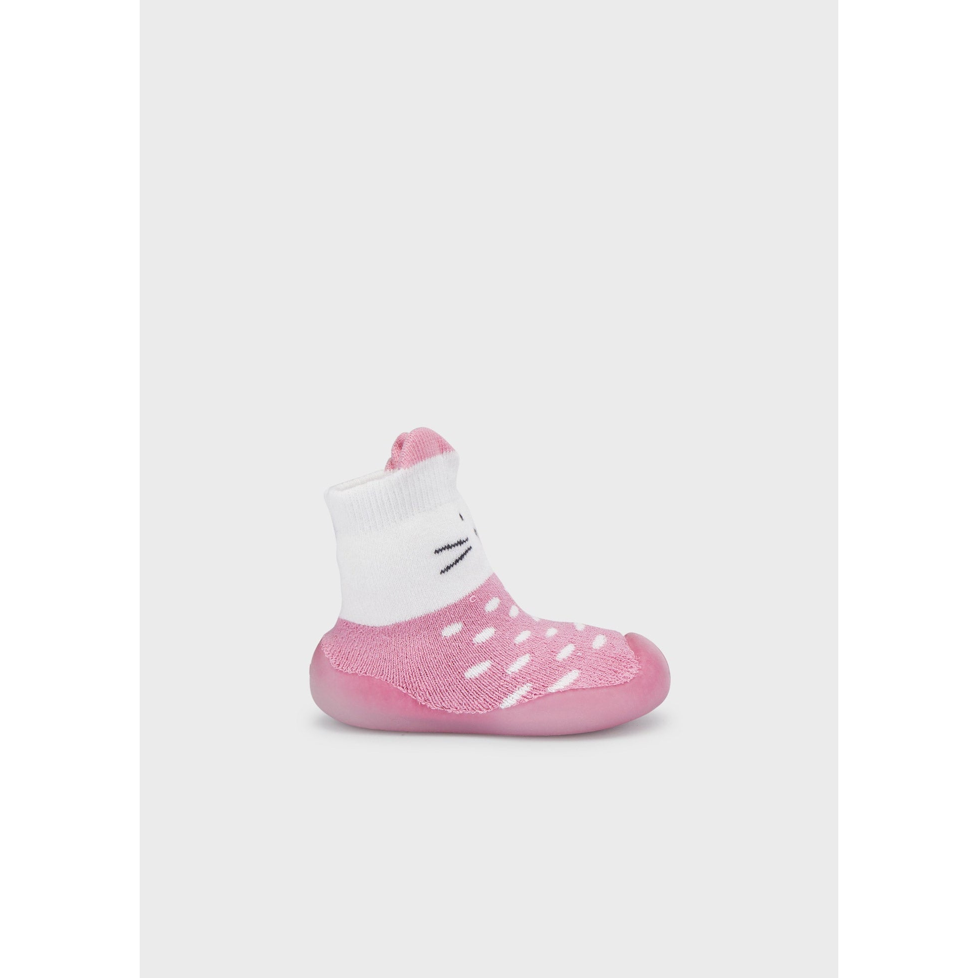 Mayoral Sock Shoe with Sole - Mauve-MAYORAL-Little Giant Kidz