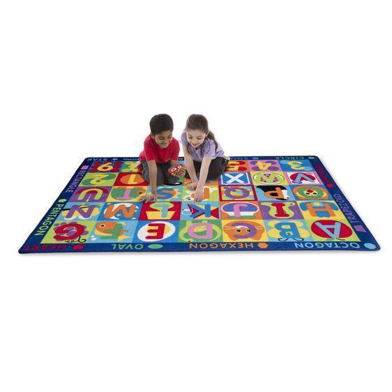 Melissa & Doug Activity Rug - Jumbo ABC-123 Activity Rug-MELISSA & DOUG-Little Giant Kidz