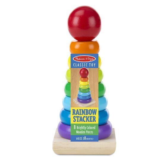 Melissa & Doug Classic Toy Rainbow Stacker-MELISSA & DOUG-Little Giant Kidz