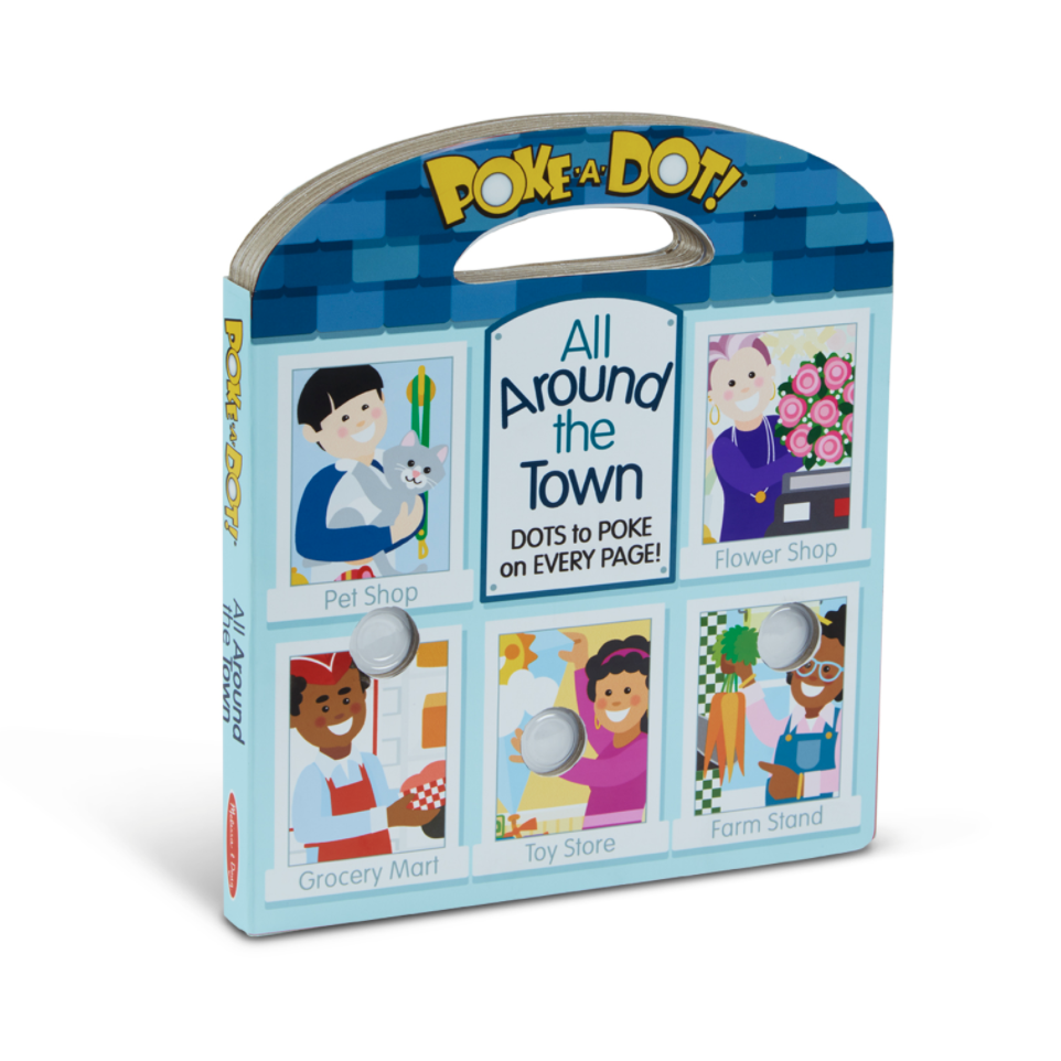 Melissa & Doug Poke-a-Dot: All Around Our Town-MELISSA & DOUG-Little Giant Kidz