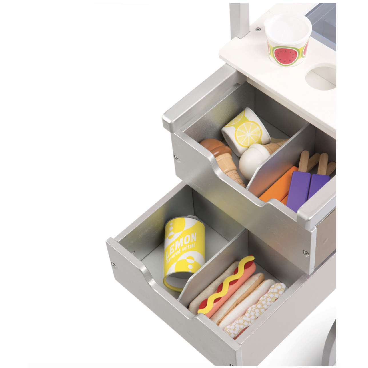 Melissa & Doug Snacks & Sweets Food Cart-MELISSA & DOUG-Little Giant Kidz