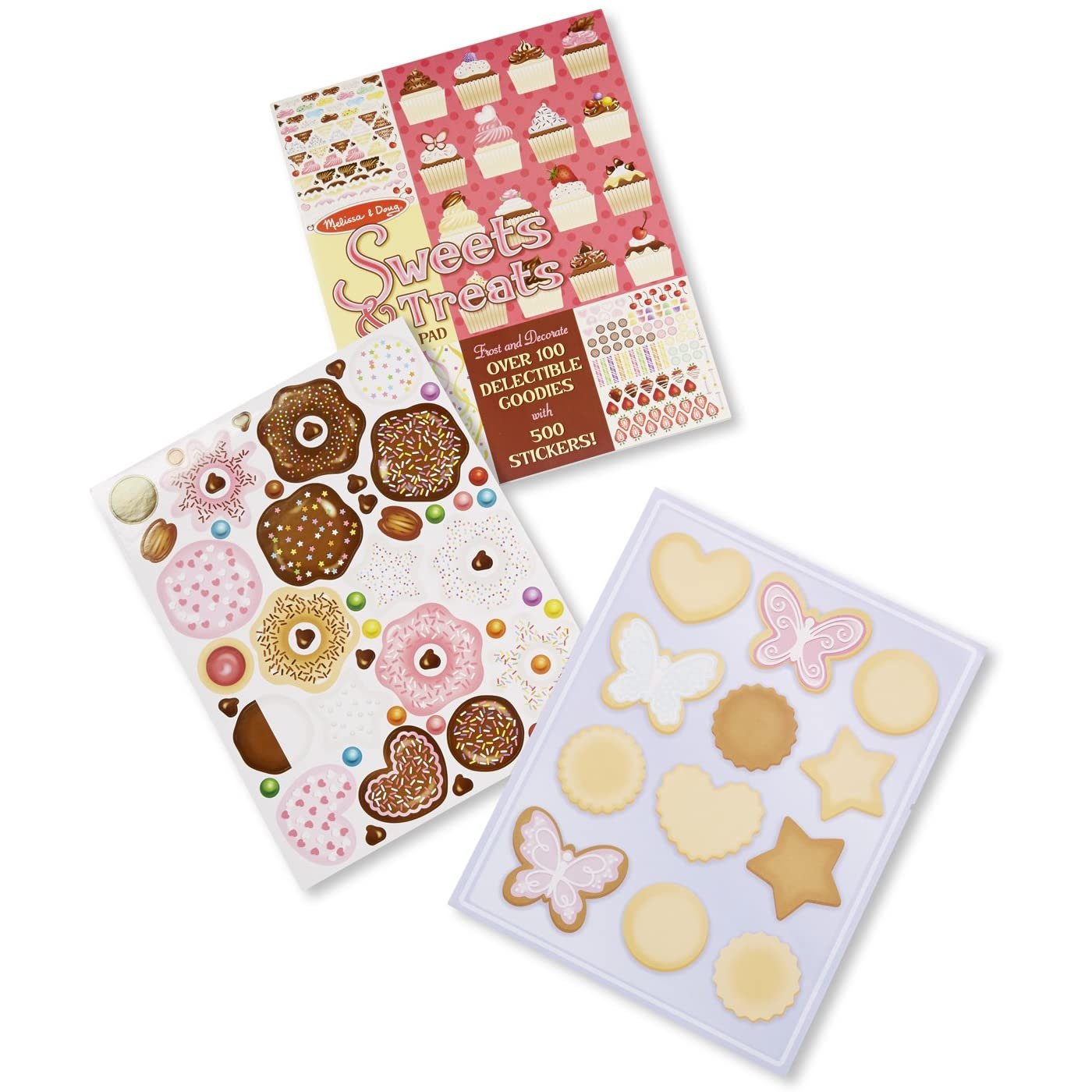 Melissa & Doug Sweets & Treats Sticker Pad - Frost & Decorate over 100 Delectable Goodies-MELISSA & DOUG-Little Giant Kidz