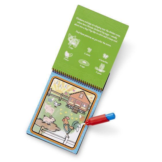 Melissa & Doug Water Wow! Farm - ON the GO Travel Activity-MELISSA & DOUG-Little Giant Kidz