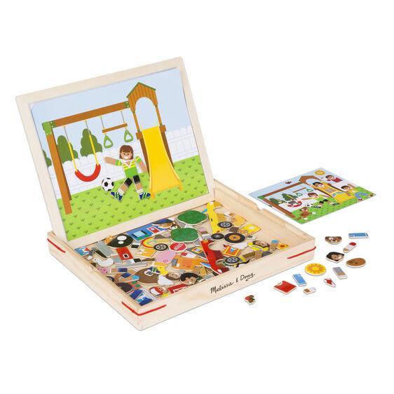 Melissa & Doug Wooden Magnetic Matching Picture Game-MELISSA & DOUG-Little Giant Kidz