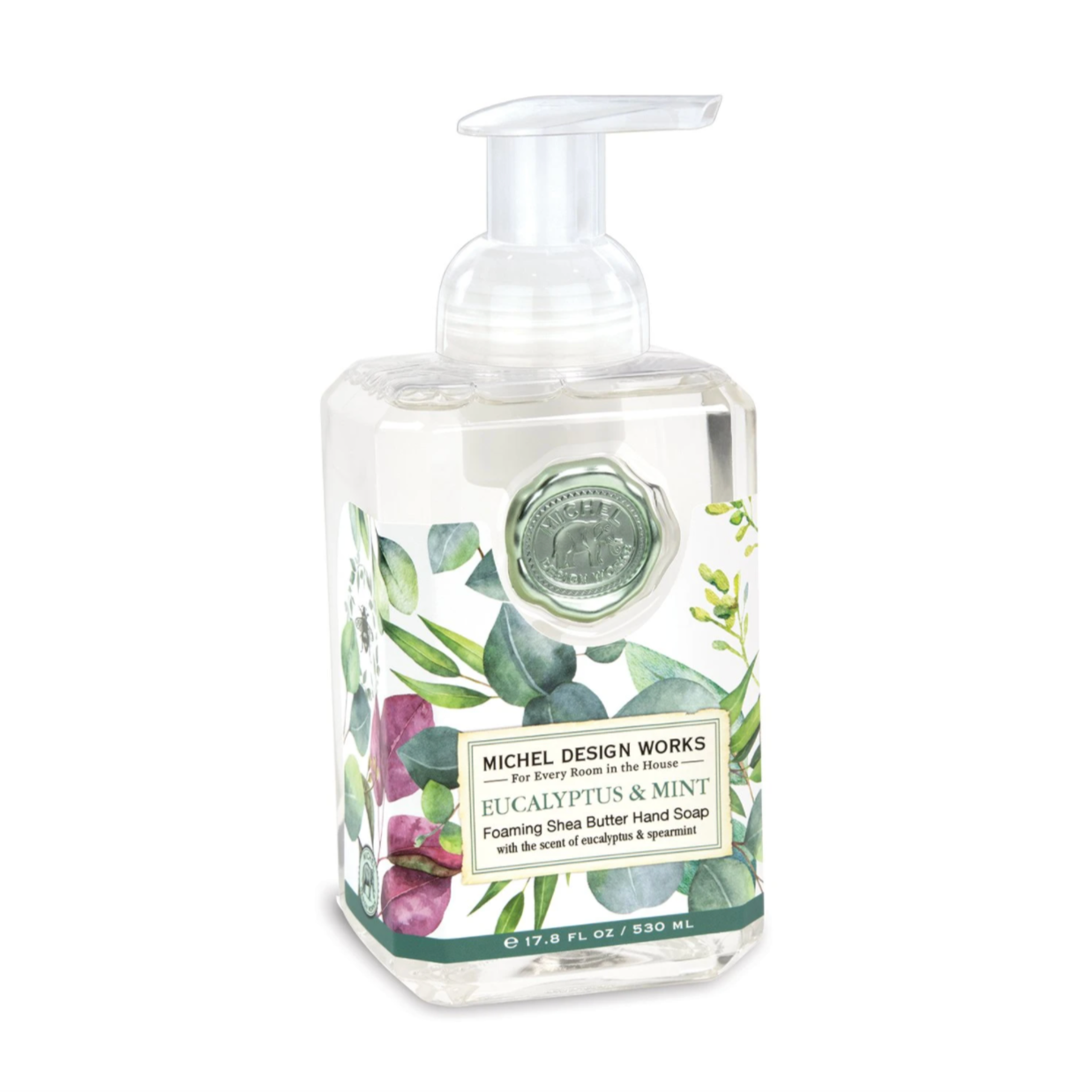 Michel Design Works Foaming Hand Soap, 17.8-Fluid Ounce, Eucalyptus & Mint-Michel Design Works-Little Giant Kidz