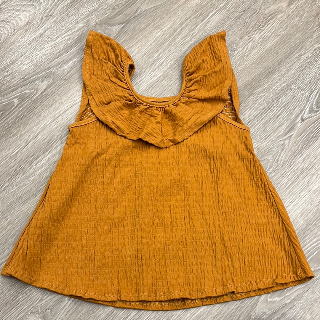 Milon Golden Mustard Loose Top-MILON-Little Giant Kidz