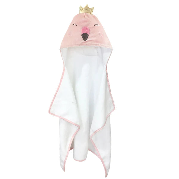 Mon Ami Flamingo Baby Terry Towel-MON AMI-Little Giant Kidz