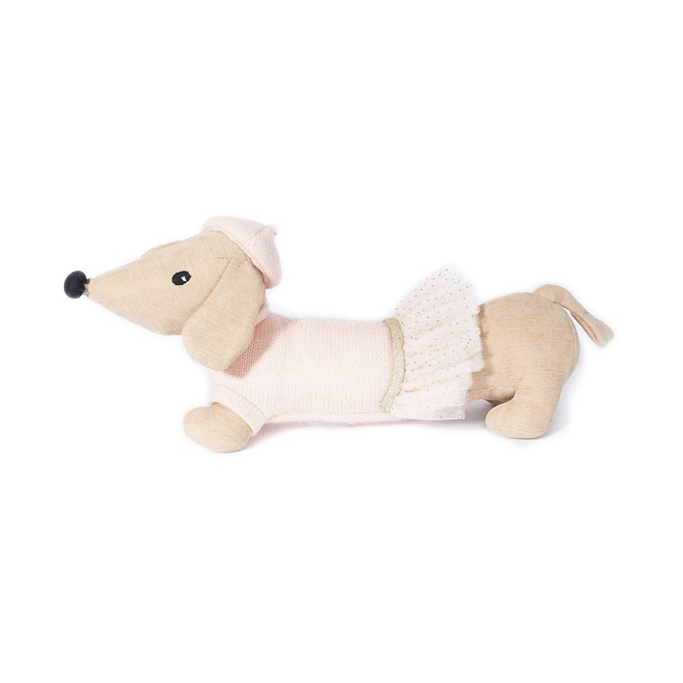 Mon Ami 'Mon Cheri' French Dog Plush Toy - 12"-MON AMI-Little Giant Kidz