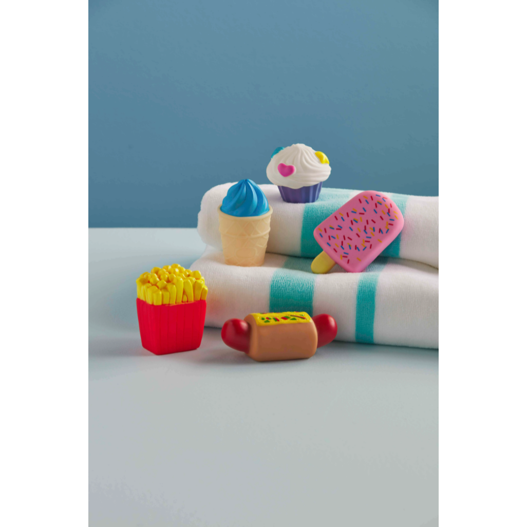 Mud Pie Bath Squirtie Toy Set - Junk Foods-MUD PIE-Little Giant Kidz