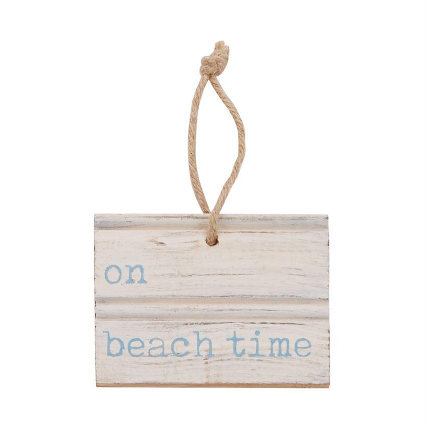 Mud Pie Carved Wood Present Tag Printed Sentiment-MUD PIE-Little Giant Kidz