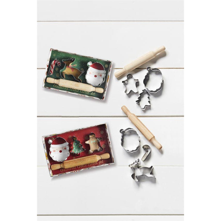 Mud Pie Christmas Cookie Cutter Set-MUD PIE-Little Giant Kidz