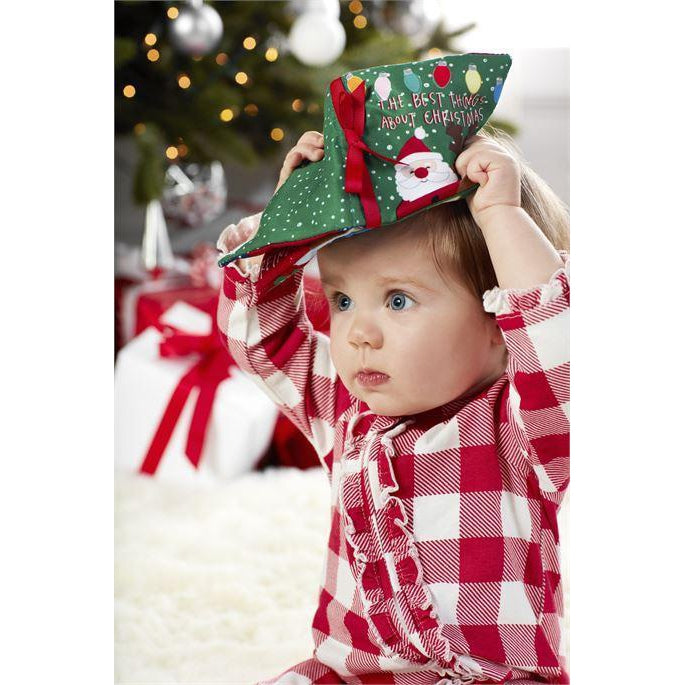 Mud Pie Christmas Sleeper & Book Set-MUD PIE-Little Giant Kidz