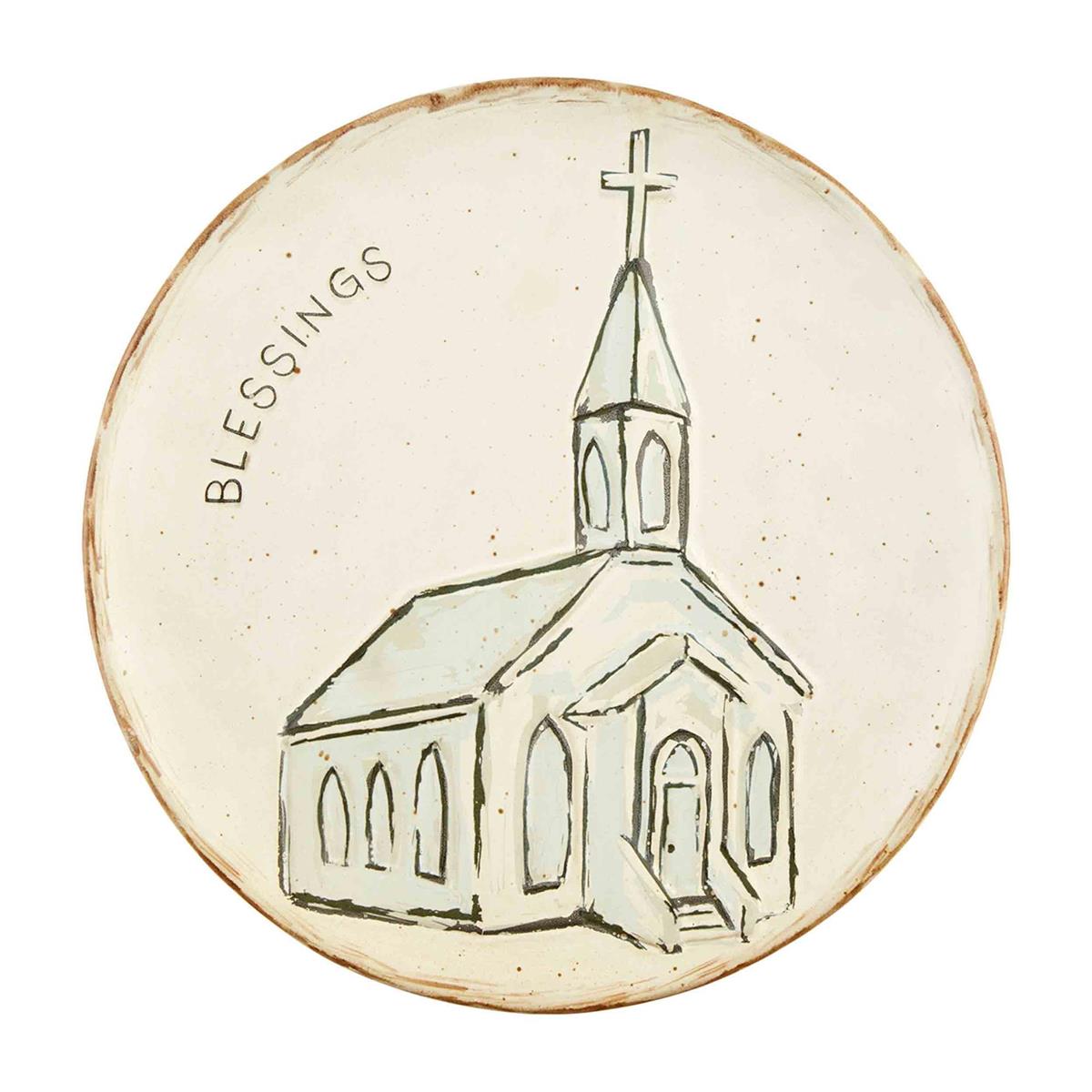 Mud Pie Church Blessing Platter-MUD PIE-Little Giant Kidz