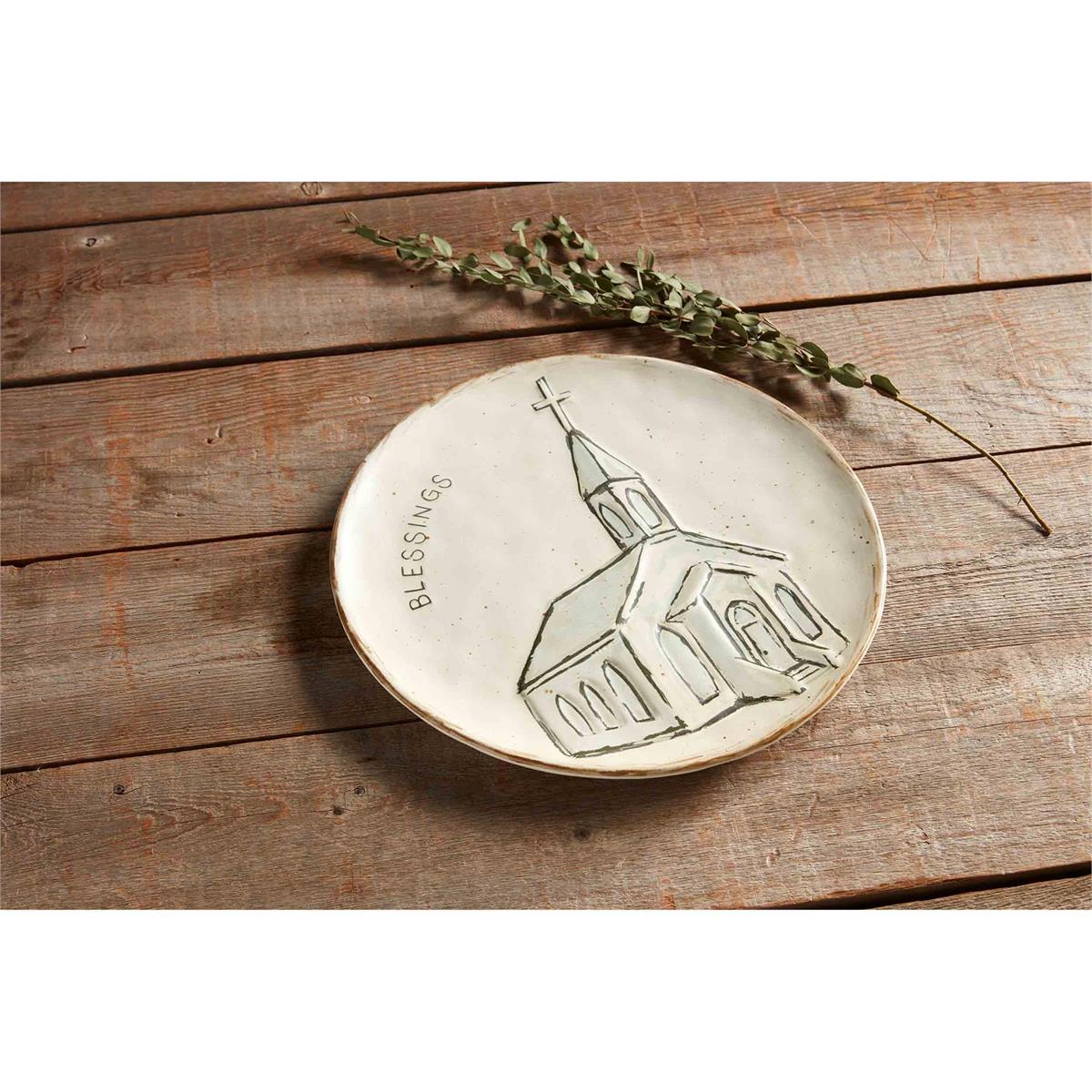 Mud Pie Church Blessing Platter-MUD PIE-Little Giant Kidz