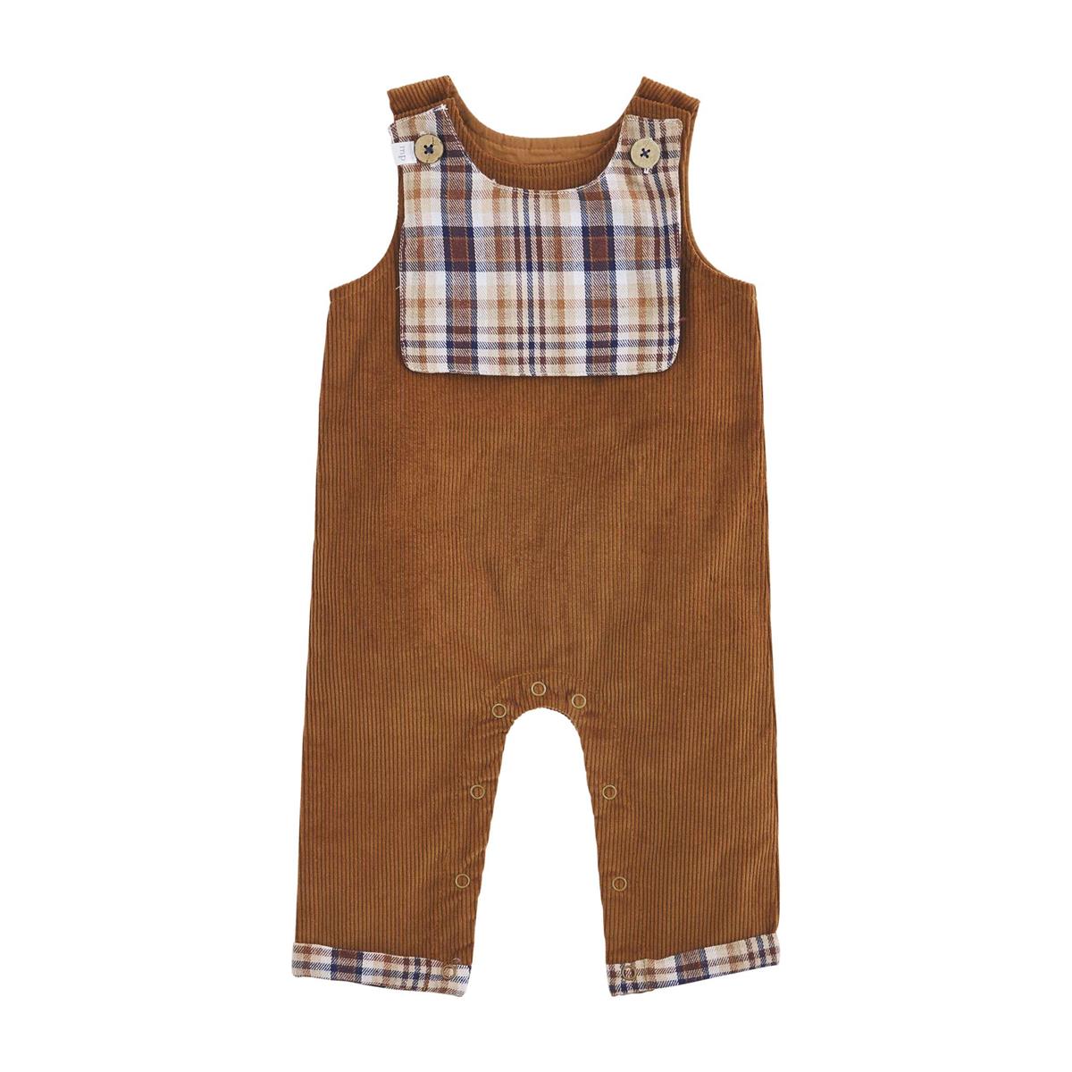 Mud Pie Corduroy Longall & Turkey Bib Set-MUD PIE-Little Giant Kidz