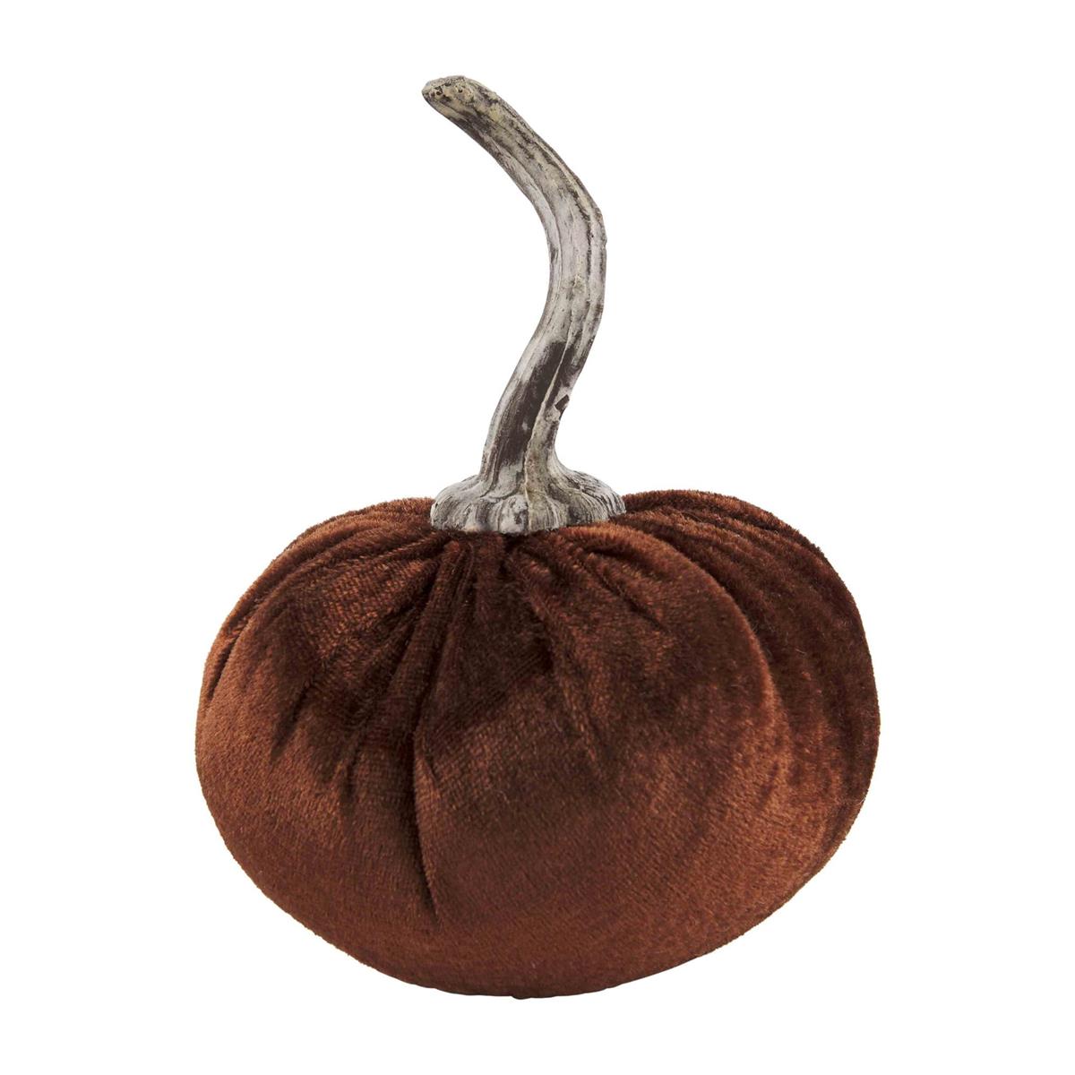 Mud Pie Decorative Velvet Pumpkin Filler-MUD PIE-Little Giant Kidz