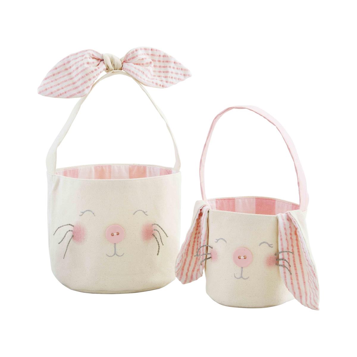 Mud Pie Easter Bunny Basket Set-MUD PIE-Little Giant Kidz