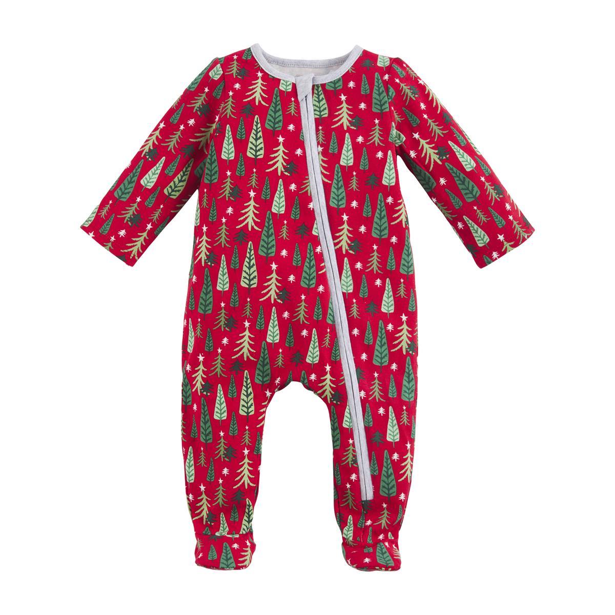 Mud Pie Family Trees Infant Zipper Sleeper-MUD PIE-Little Giant Kidz