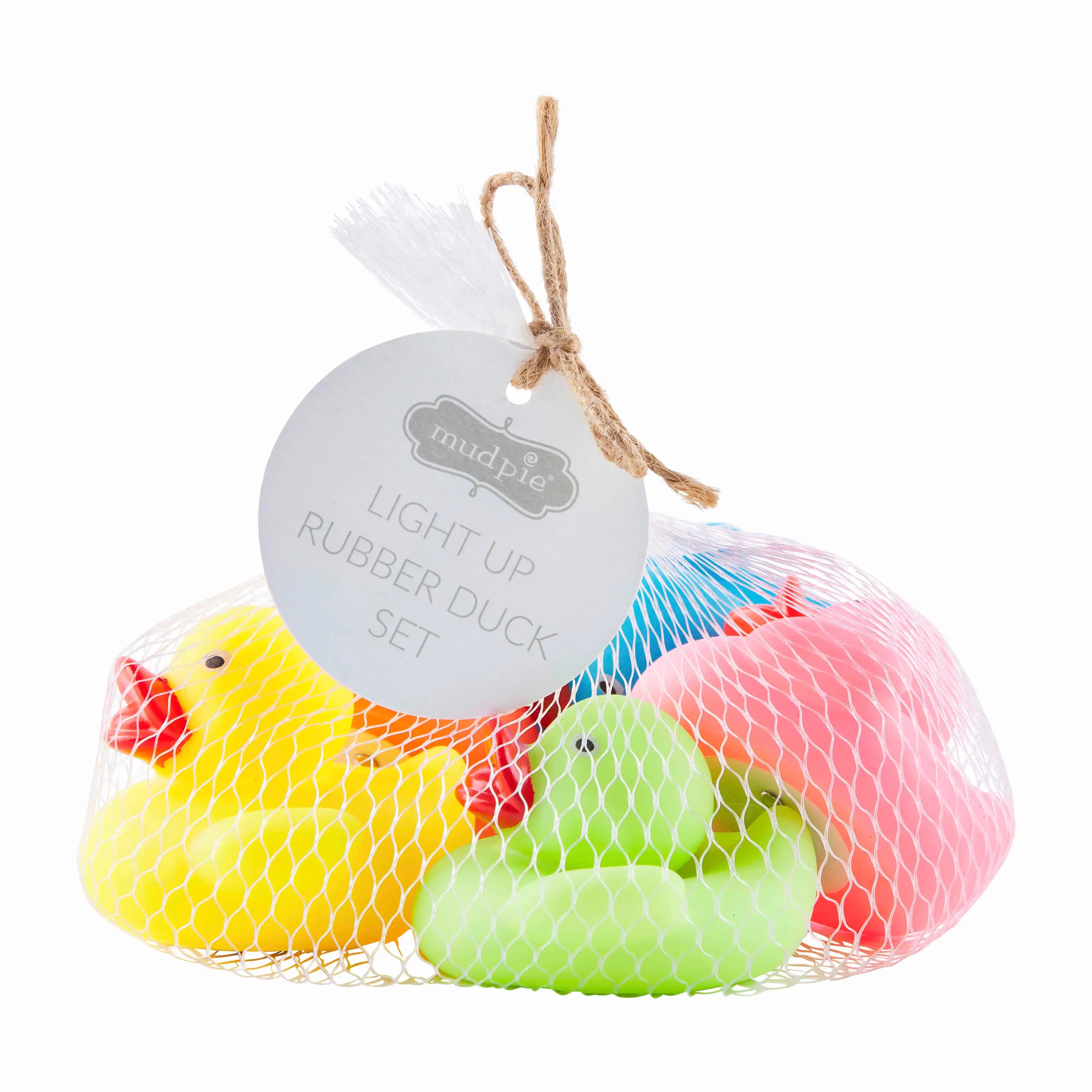 Mud Pie Light-Up Duck Bath Toys-MUD PIE-Little Giant Kidz