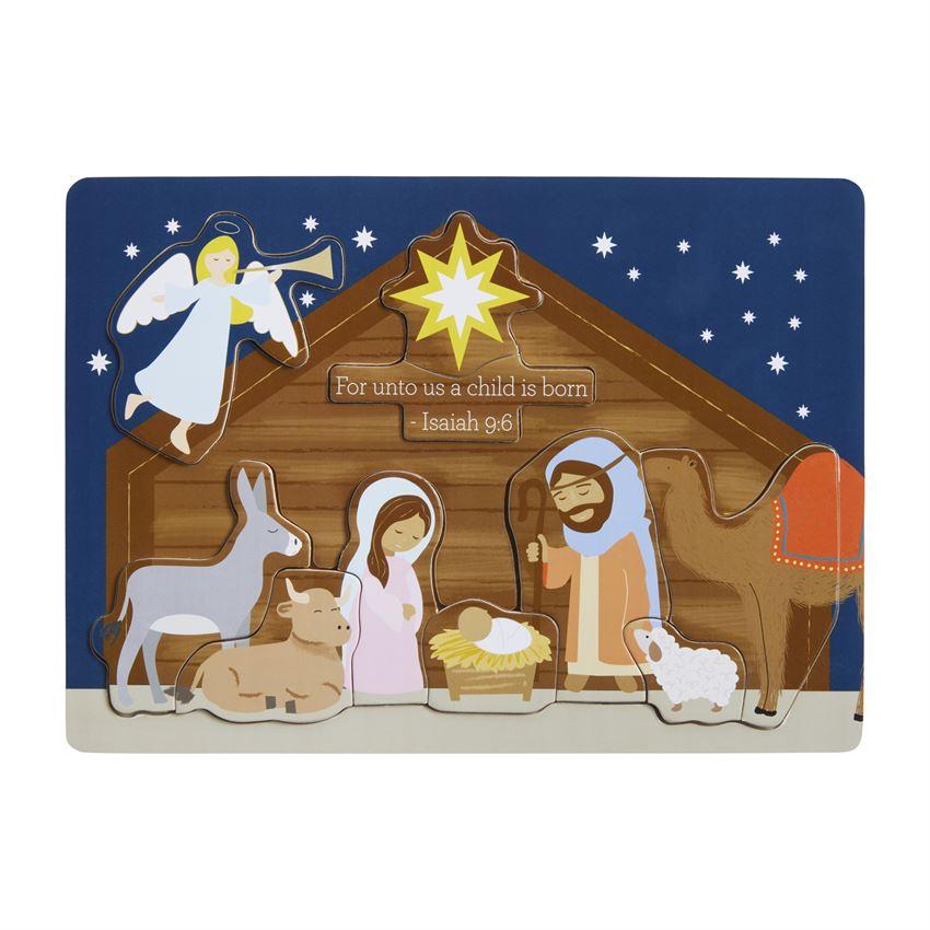 Mud Pie Nativity Puzzle-MUD PIE-Little Giant Kidz